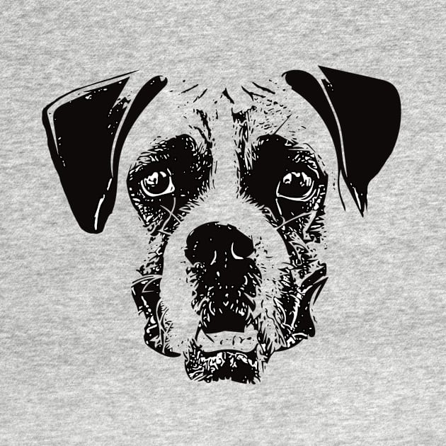 Boxer Dog - Boxer Christmas Gifts by DoggyStyles